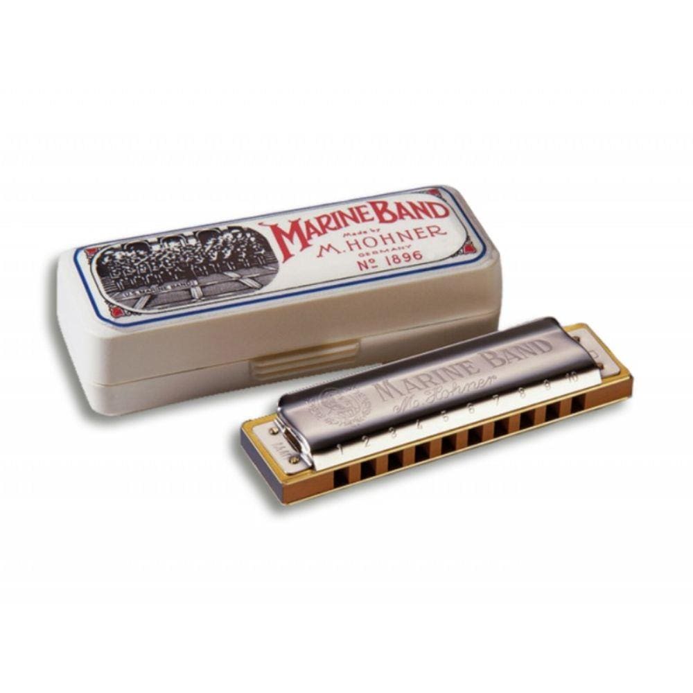 Harmônica Marine Band 1896/20 D - Hohner