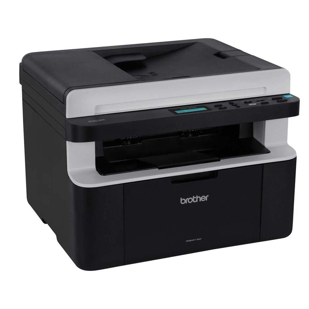 Multifuncional Brother DCP1617NW Monocromática com Wireless e Rede Cabeada – Preto