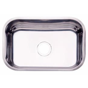 Cuba Retangular BL Inox 47X30 Polido Standard Tramontina 94083506