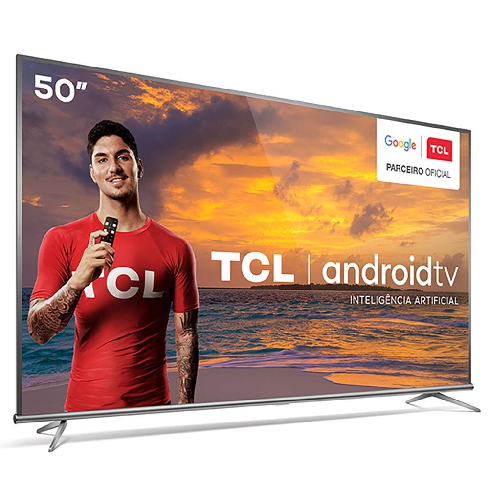 TCL 50P8S 4Kスマート液晶テレビ android TV 50インチ Smart TV LED 50