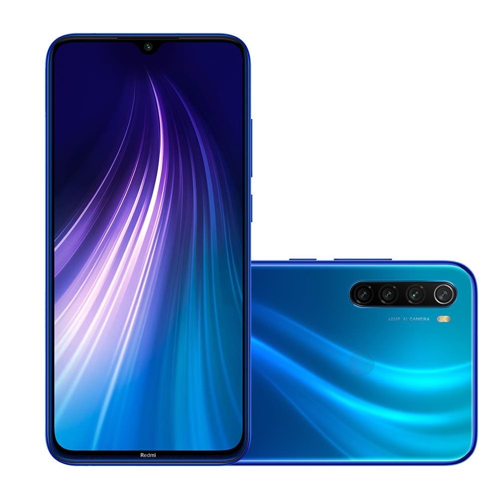 Smartphone Xiaomi Redmi Note 8 Azul 128GB, | Casas Bahia