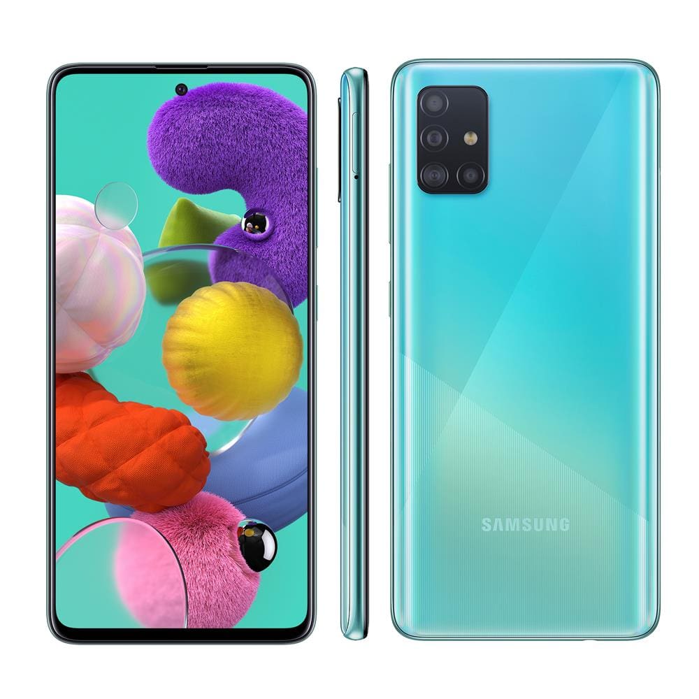 Smartphone Samsung Galaxy A51 Azul 128GB, | Casas Bahia