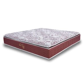 Colchão King Size Softflex Gold Luxo Molas Ensacadas 33x193x203 cm - Vinho