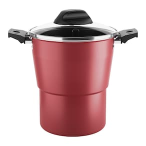 Cuscuzeira Brinox Especiarias com Revestimento Interno Antiaderente Pro-Flon Cereja – 16 cm