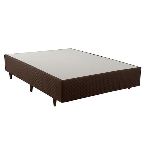 Base Box Casal Herval Regence 28x138x188cm – Marrom Menor preço em Base Box Casal Herval Regence 28x138x188cm – Marrom