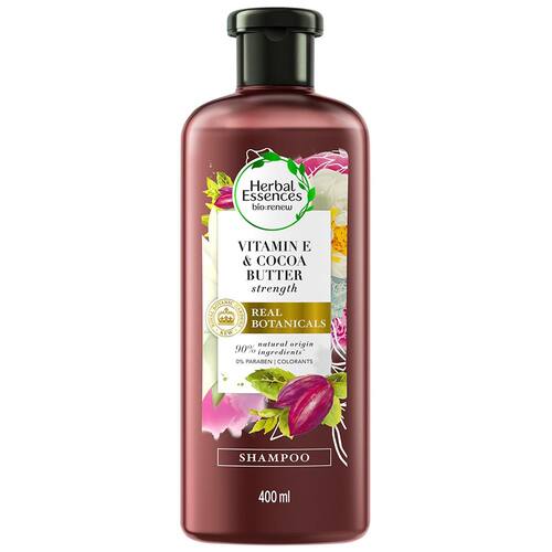 imagem-Shampoo Herbal Essences Bio:Renew Vitamina E e Manteiga de Cacau - 400ml