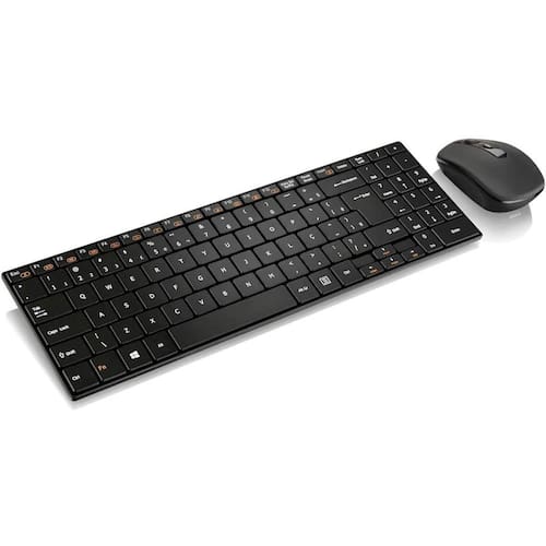 Teclado e Mouse Multilaser TC202 Sem Fio 2.4 Ghz Slim Multimídia USB – Preto é boa?