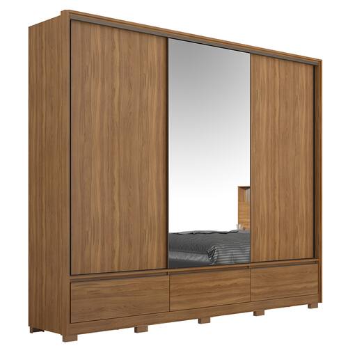 Guarda-Roupa Demartêz Toledo com 3 Portas 7 Gavetas  é boa?