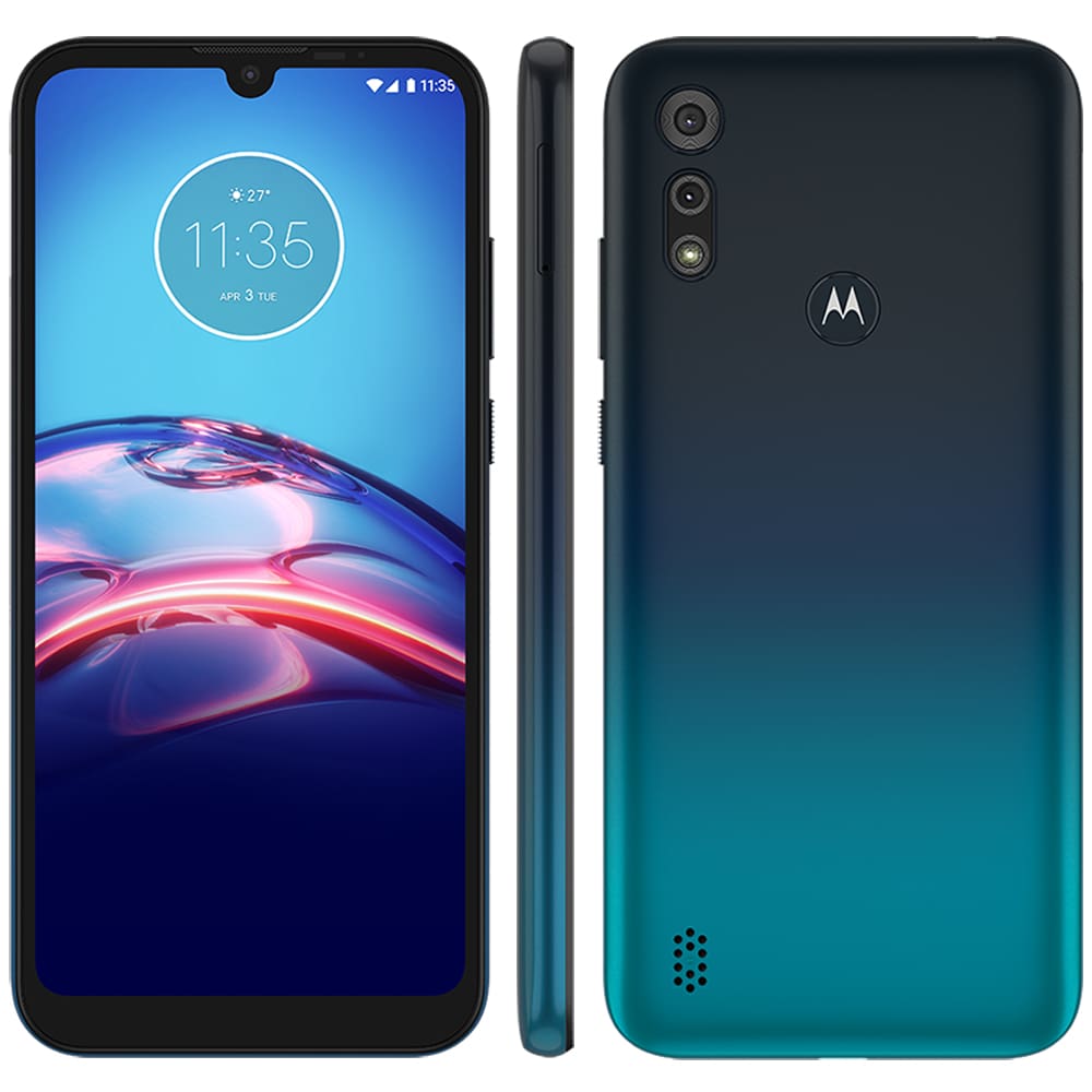 Smartphone Motorola Moto e6s Azul Navy 32GB, Tela Max Vision de 6.1\