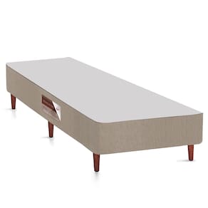Base Box para Colchão Solteiro Castor Revolution 27x88x188 cm – Bege/Marrom