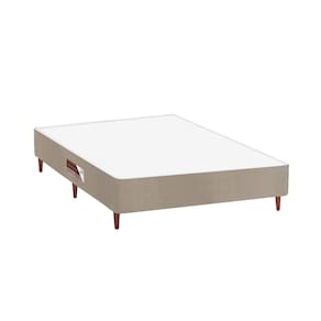 Base Box para Colchão de Viúva Castor Revolution 39x120x203 cm - Bege