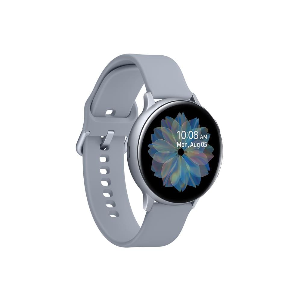 galaxy watch active2 bt 44mm aluminio e prata
