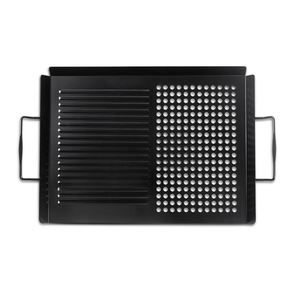 Grelha Brinox Para Carnes e Vegetais 49,5 cm - Preta