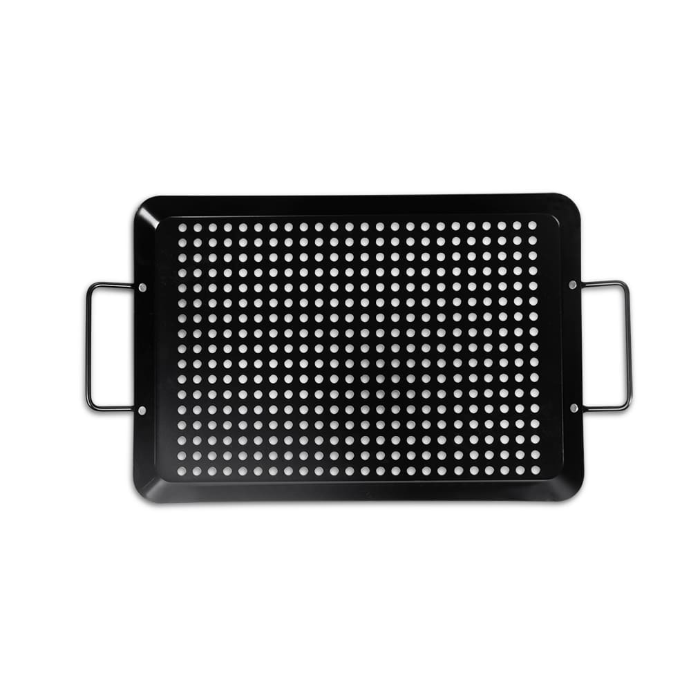 Grelha Brinox Para Carnes e Vegetais 43 cm - Preta