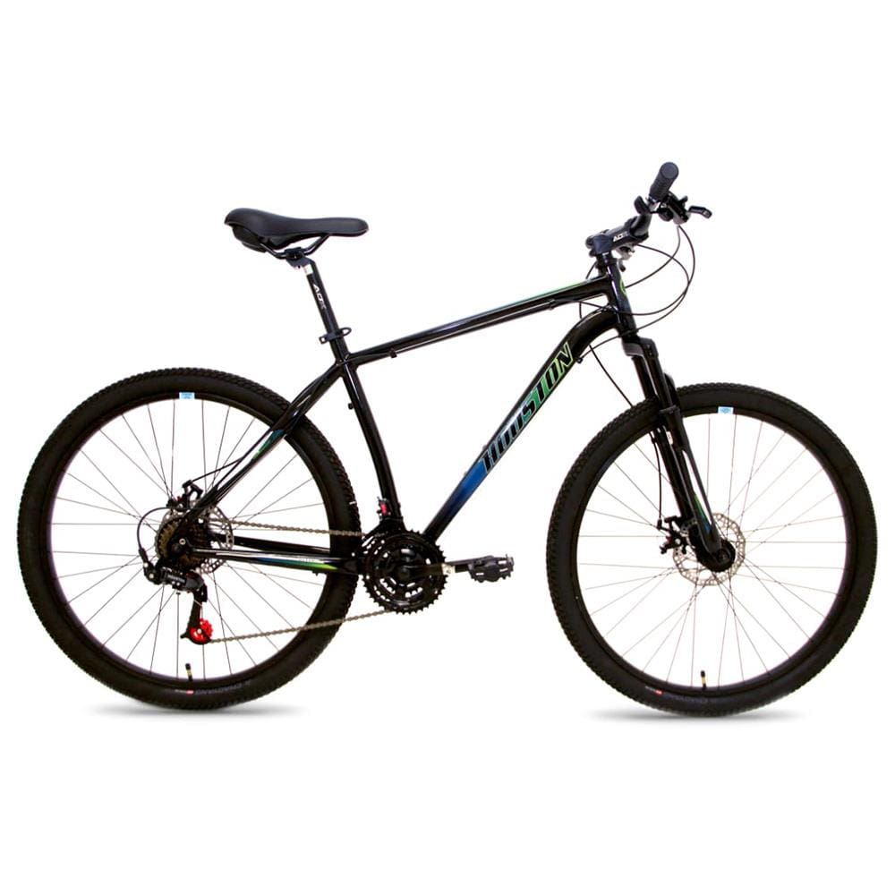 Bicicleta Aro 27,5 Houston Mercury Sport 21 Marchas e Freio a Disco - Preta