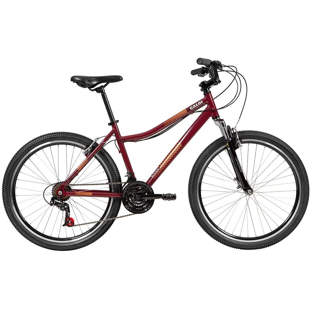 Bicicleta Aro 26 Vikingx 21 Marchas Freio Disco C/ Suspensão