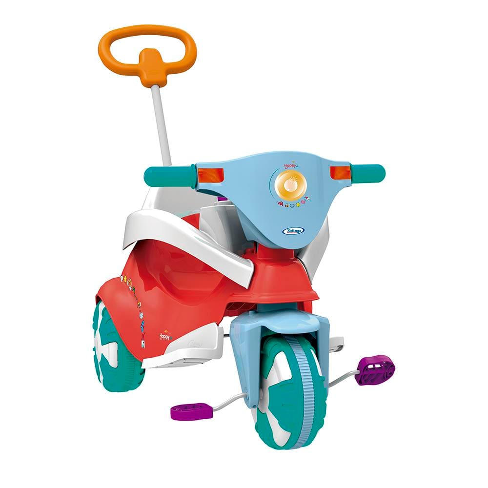 Triciclo Xalingo Happy Red 0724.3 – Vermelho | Casas Bahia