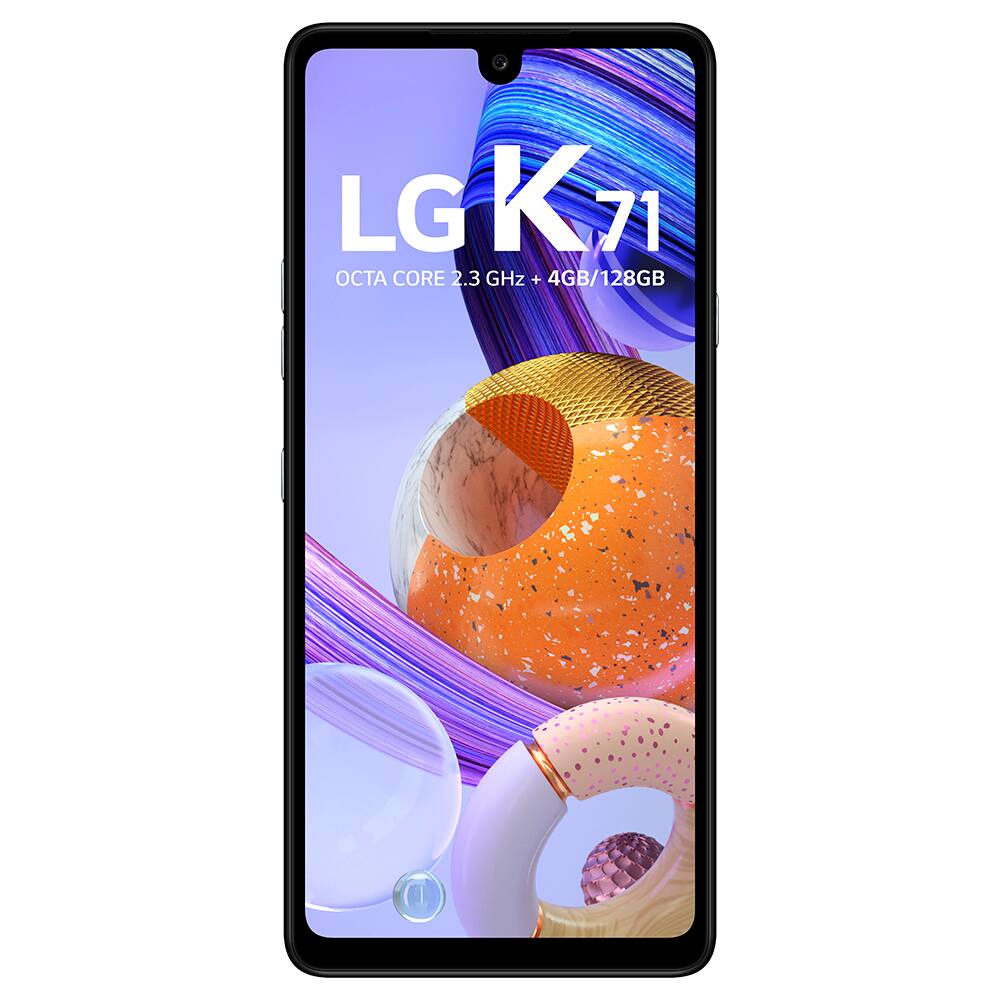 Smartphone LG K71 Branco 128GB, Tela de 6.8”, | Casas Bahia