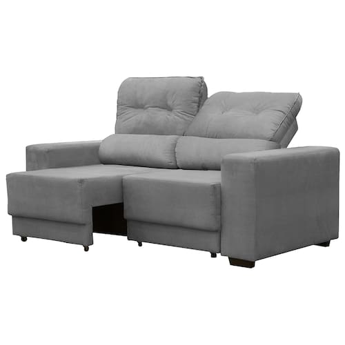Sofá 3 Lugares Phormatta Decor França II com Assento Retrátil e Encosto Reclinável em Tecido Suede 184cm de largura é ruim? Sofá 3 Lugares Phormatta Decor França II com Assento Retrátil e Encosto Reclinável em Tecido Suede 184cm de largura é boa?