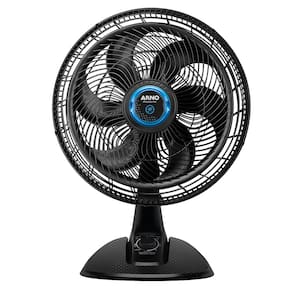 Ventilador de Mesa Arno Ultra Silence Force Repelente VD55 40cm, 6 Pás, 3 Velocidades - Preto