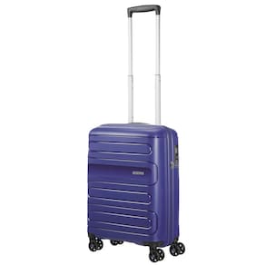 Mala de Bordo American Tourister Sunside com 4 Rodas Giro 360º em Polipropileno – Azul – By Samsonite
