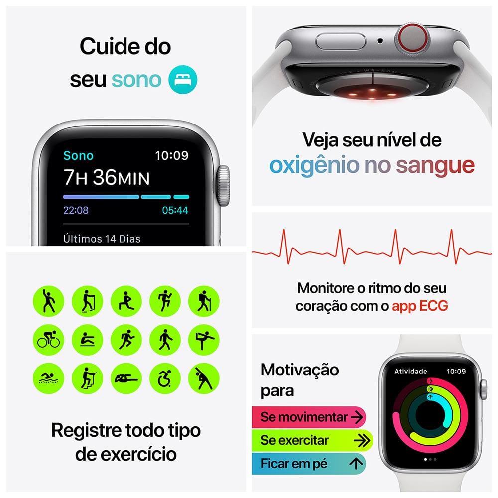 apple watch 6 casas bahia