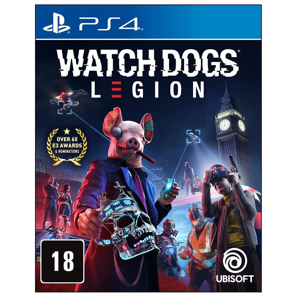 Kit Jogos Ps4 - Red Dead 2 + God Of War + Watch Dogs 2