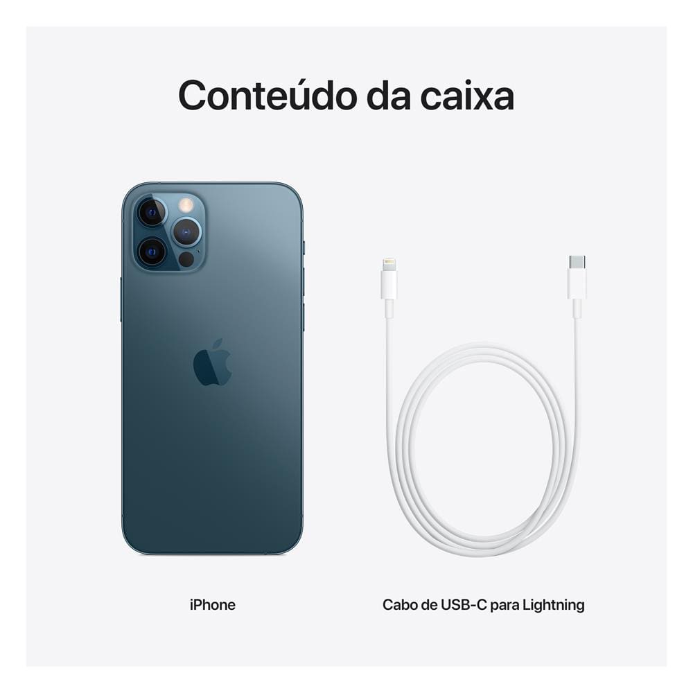 iPhone 12 Pro Apple 256GB Azul-Pacífico | Casas Bahia