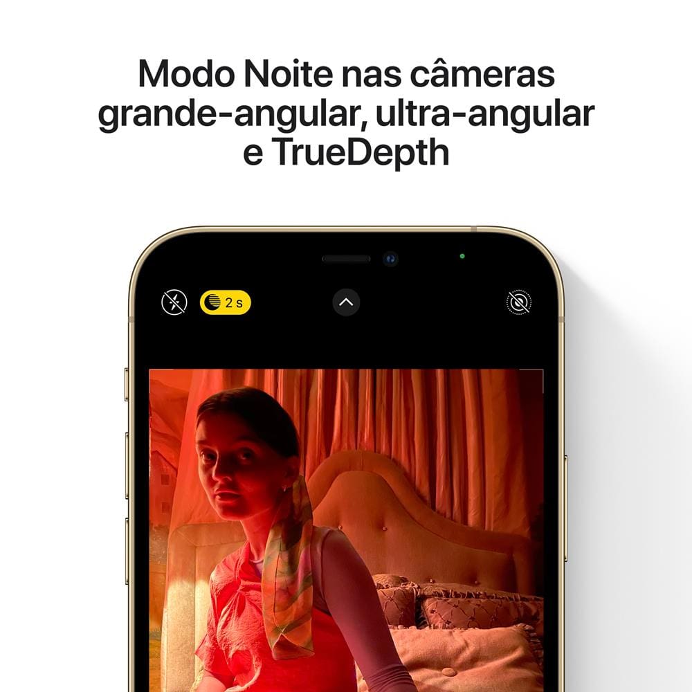 iPhone 12 Pro Apple 512GB Dourado | Casas Bahia