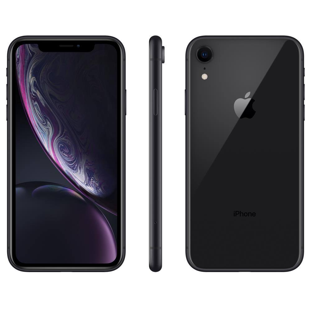 iPhone XR Apple 64GB Preto, Tela de 6.1”, | Casas Bahia