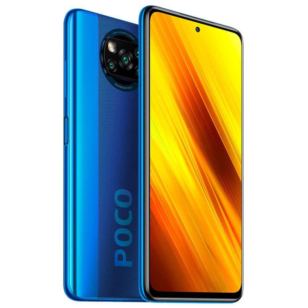 Smartphone Xiaomi Poco X3 Azul 64GB, | Casas Bahia