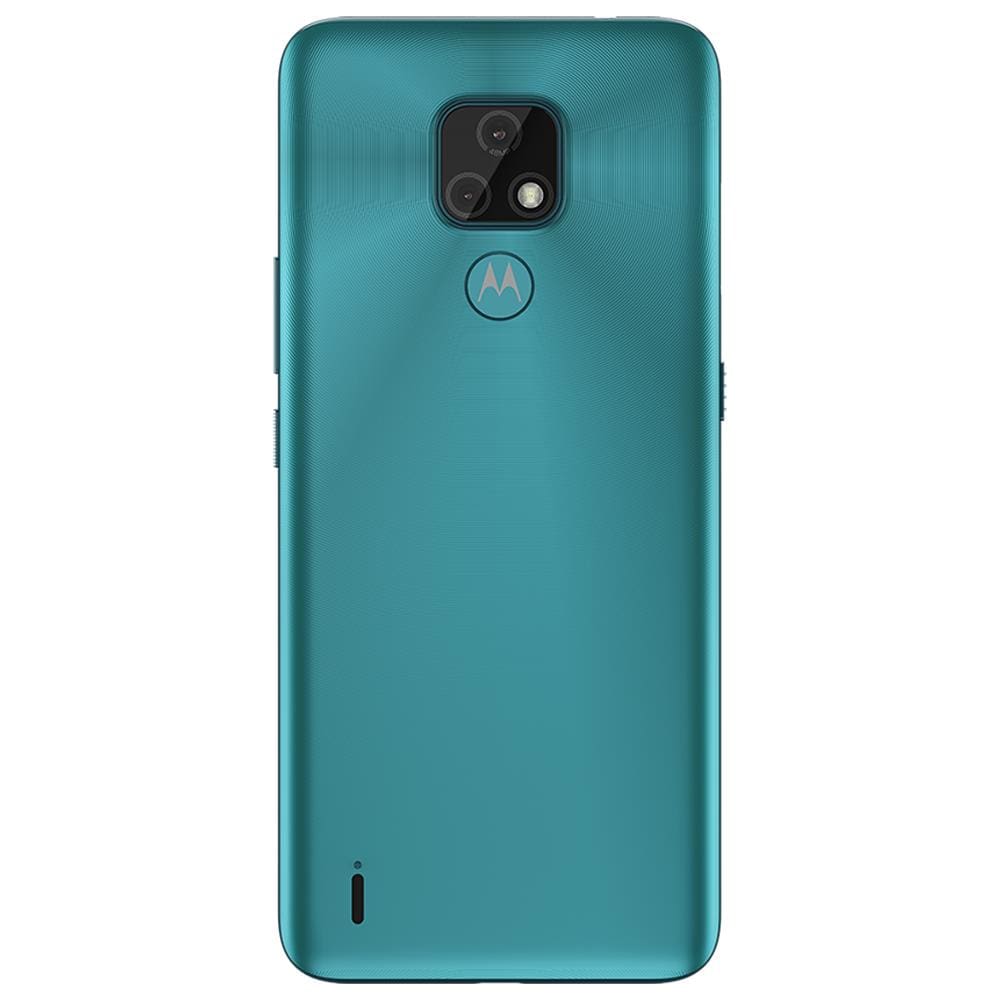 celular motorola e7 aquamarine