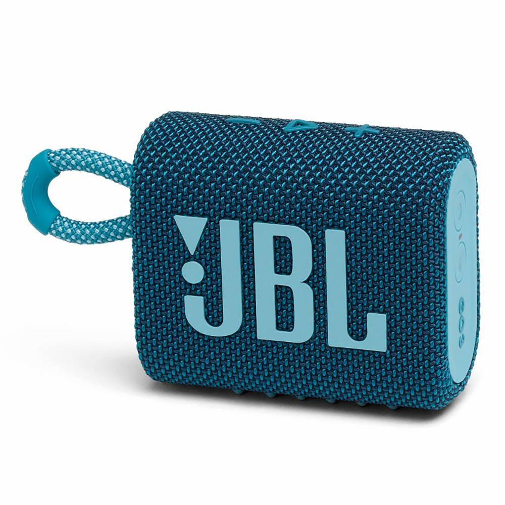 imagem-Caixa de Som Portátil JBL Harman GO3 com Bluetooth 5.1, Entrada USB-C, À prova d’água - Azul
