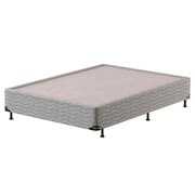 Base Box para Colchão Casal Probel Alabama 26x138x188 cm - Cinza