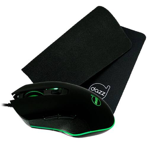 Combo Gamer Mouse e Mousepad Dazz Death Fire é boa?