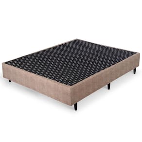 Base Box para Colchão de Casal Apolo Spuma Applauso 26x138x188 cm - Palha Marrom