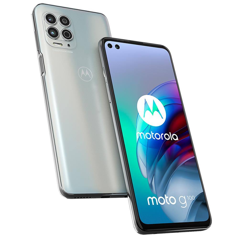 Smartphone Motorola Moto G100 Luminous Sky | Casas Bahia