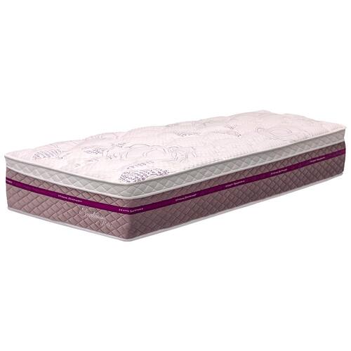 Colchão Solteirão Hellen Suntuoso Relax Magnético com Infravermelho e Molas Ensacadas 33x96x203cm - Lilás/Branco é boa?