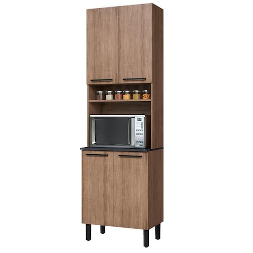 Paneleiro Duplo Itatiaia Acacia com 4 Portas