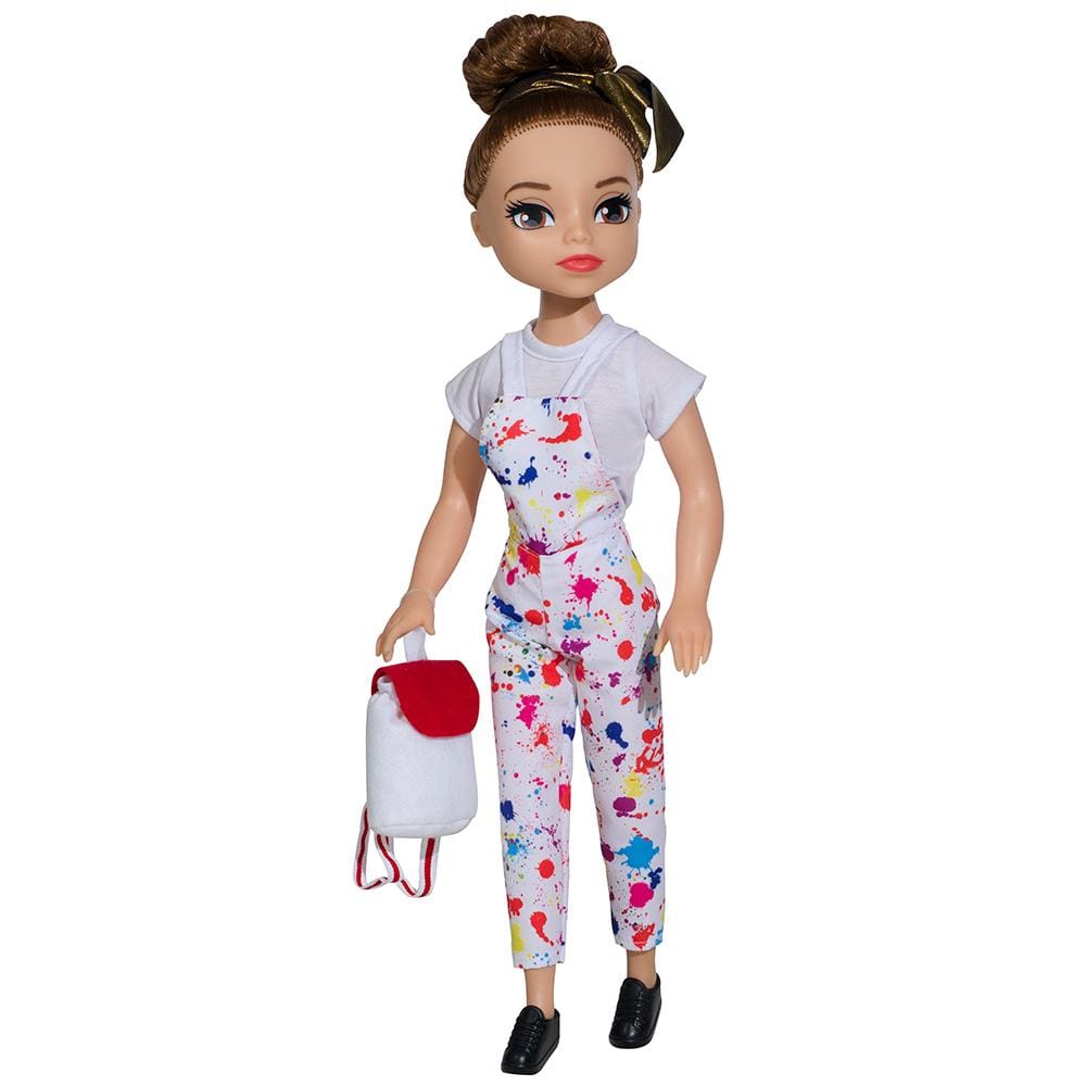 Boneca Mc Divertida Em Vinil 28 Cm Baby Brink Original