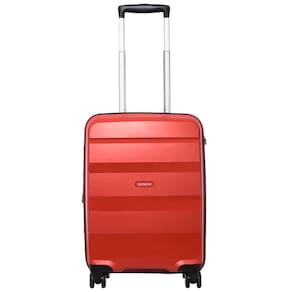 Mala Viagem Pequena de Bordo Samsonite Spin Air 55 com Rodas Giro 360° - Vermelha