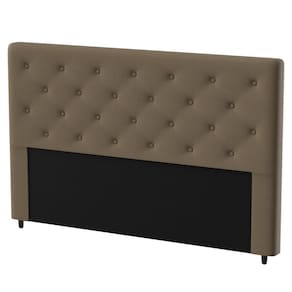 Cabeceira para Cama Queen Size Probel Hapton em Tecido Suede