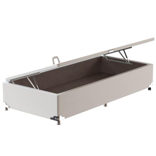 Base Box para Colchão Solteirão Probel Classic com Baú 40x100x200cm - Branco é boa?