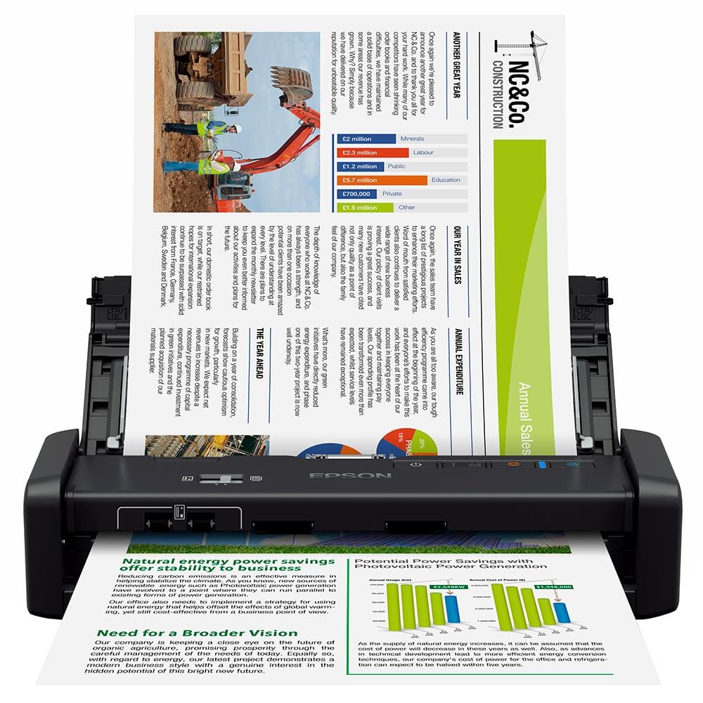Scanner Portátil Epson WorkForce ES-300W