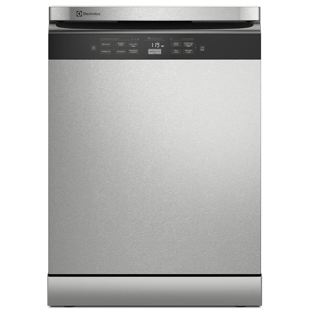 Lava Louças Electrolux LL14X 14 Serviços com Cestos de Talheres - Inox - 220v