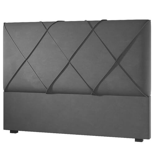 Cabeceira para Cama Queen Size Viero Malu em Tecido Veludo Menor preço em Cabeceira para Cama Queen Size Viero Malu em Tecido Veludo