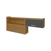 Armário Aéreo Nesher Princesa 2 Portas 4 Prateleiras – 200cm