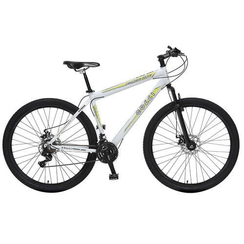 Bicicleta Aro 29 Colli Bike Force One 21 Marchas, Câmbios Shimano e Freio a Disco - Branca é boa?