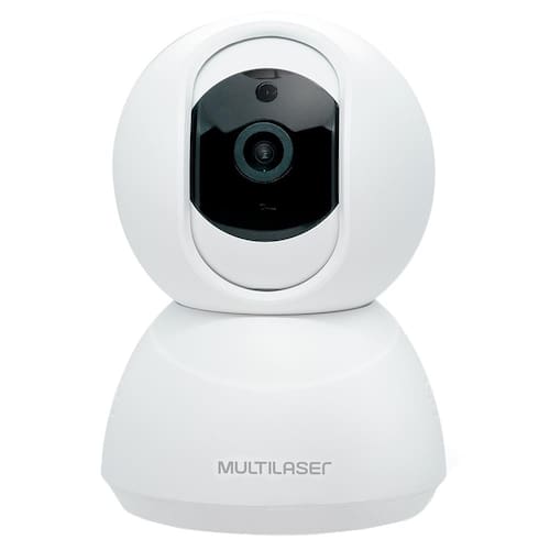 Câmera Robô Inteligente Multilaser SE221 Full HD Wi-Fi - Branca Menor preço em Câmera Robô Inteligente Multilaser SE221 Full HD Wi-Fi - Branca