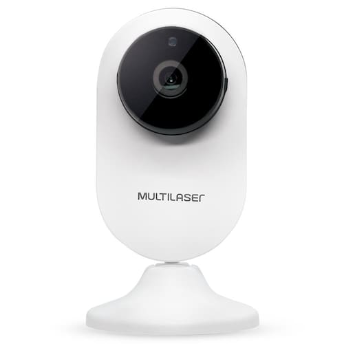 Câmera Interna Inteligente Multilaser SE223 HD Wi-Fi - Branca Menor preço em Câmera Interna Inteligente Multilaser SE223 HD Wi-Fi - Branca